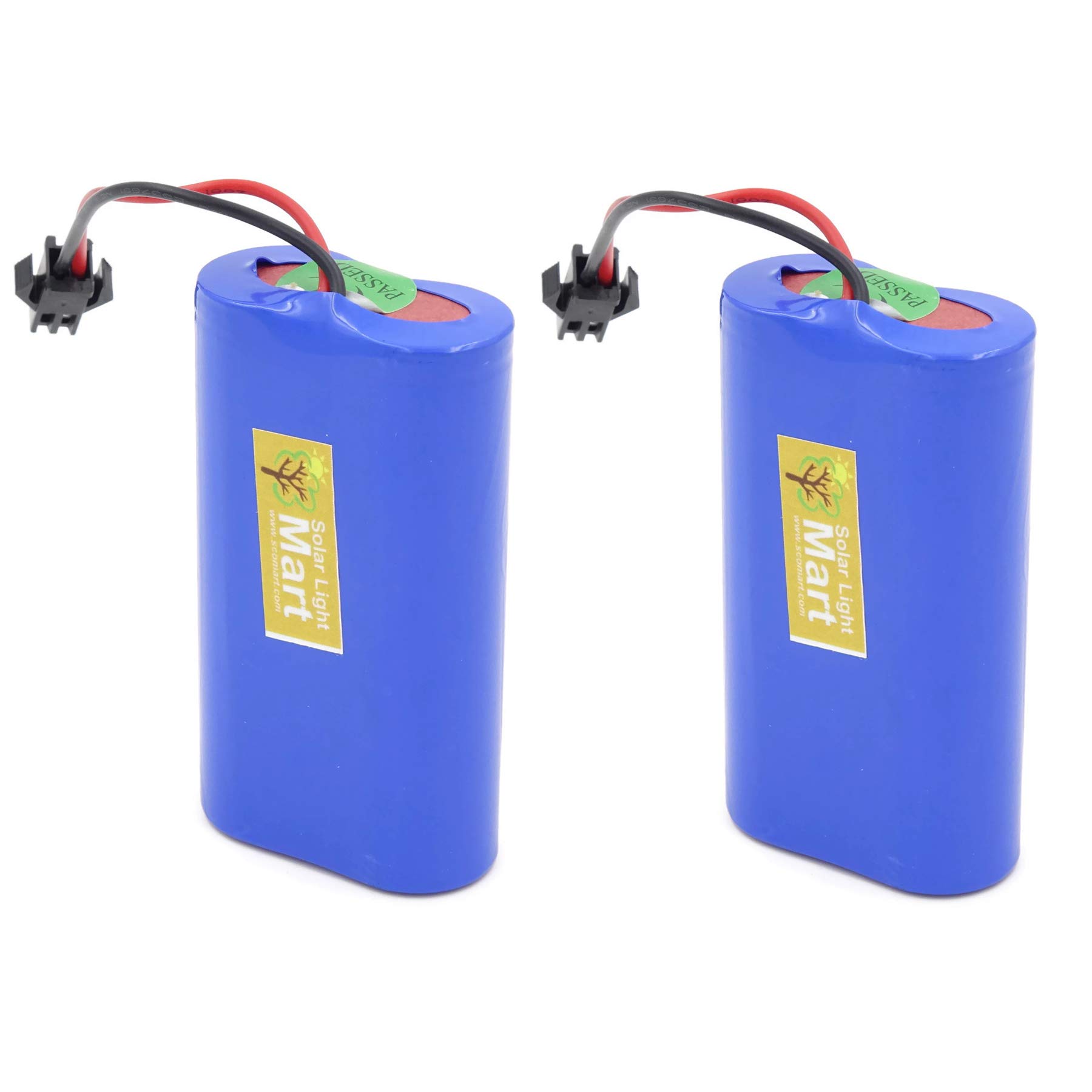 2-Pack Rechargeable Battery with Quick Connector for Alpha 600X, Alpha 1200X, Hex 780X, Hex 1600X (Purchased Before Jun 2020), Mini 50X, Legacy 50X