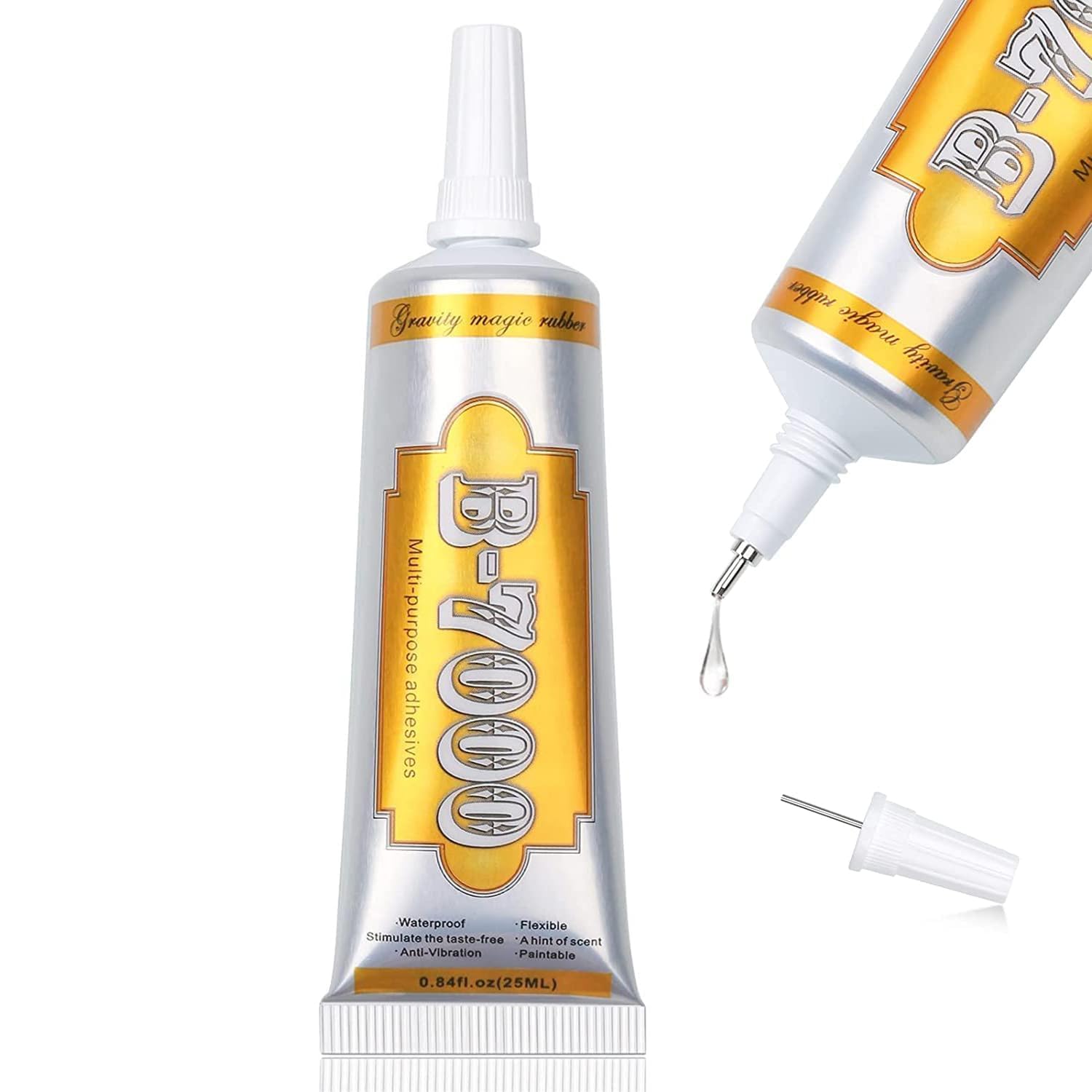 Fabric Glue, Adhesive for Leather, Instantly Strong Adhesive for bonding Shoe,Tent,Drape,Carpeting,Upholstery,Boat Fabic,Auto Headliner,Iron-on Patches,Awning Repair,Clothing, Bag,Seat,Sofa,PU Clear