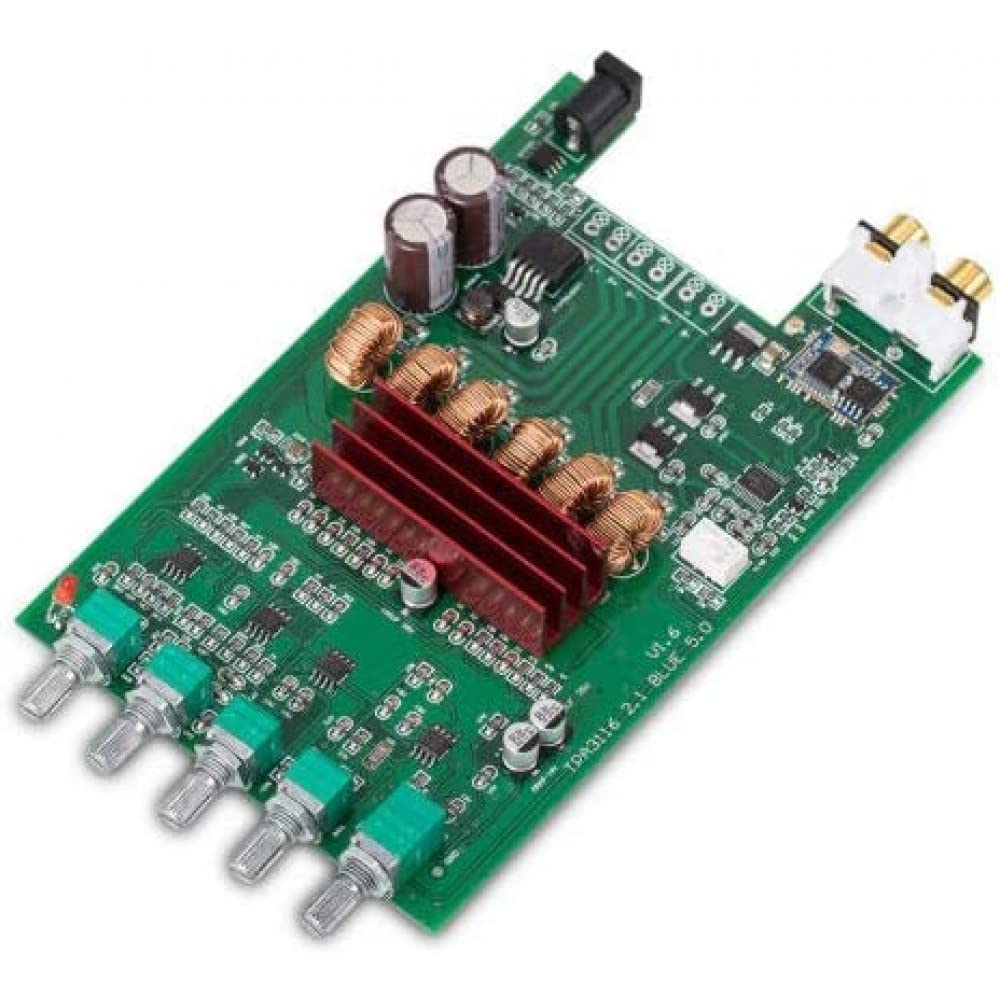 Techtonics DP1A TPA3116 2.1 Digital Amplifier Board Subwoofer 2 * 80W+100W BT5.0 APTX HD Power Amp Board