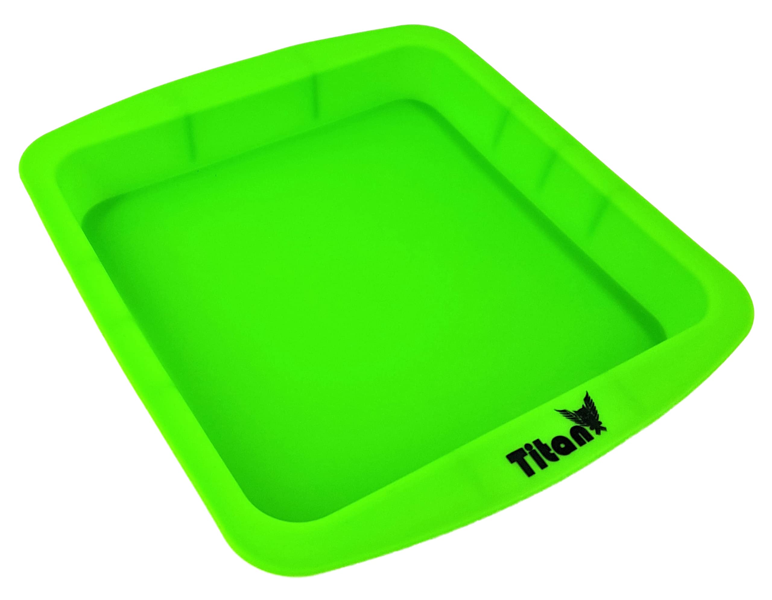 TitanOwl Silicone Deep Dish Tray Container Cake Pan Approx 8"x8", Baking Bakeware Brownie