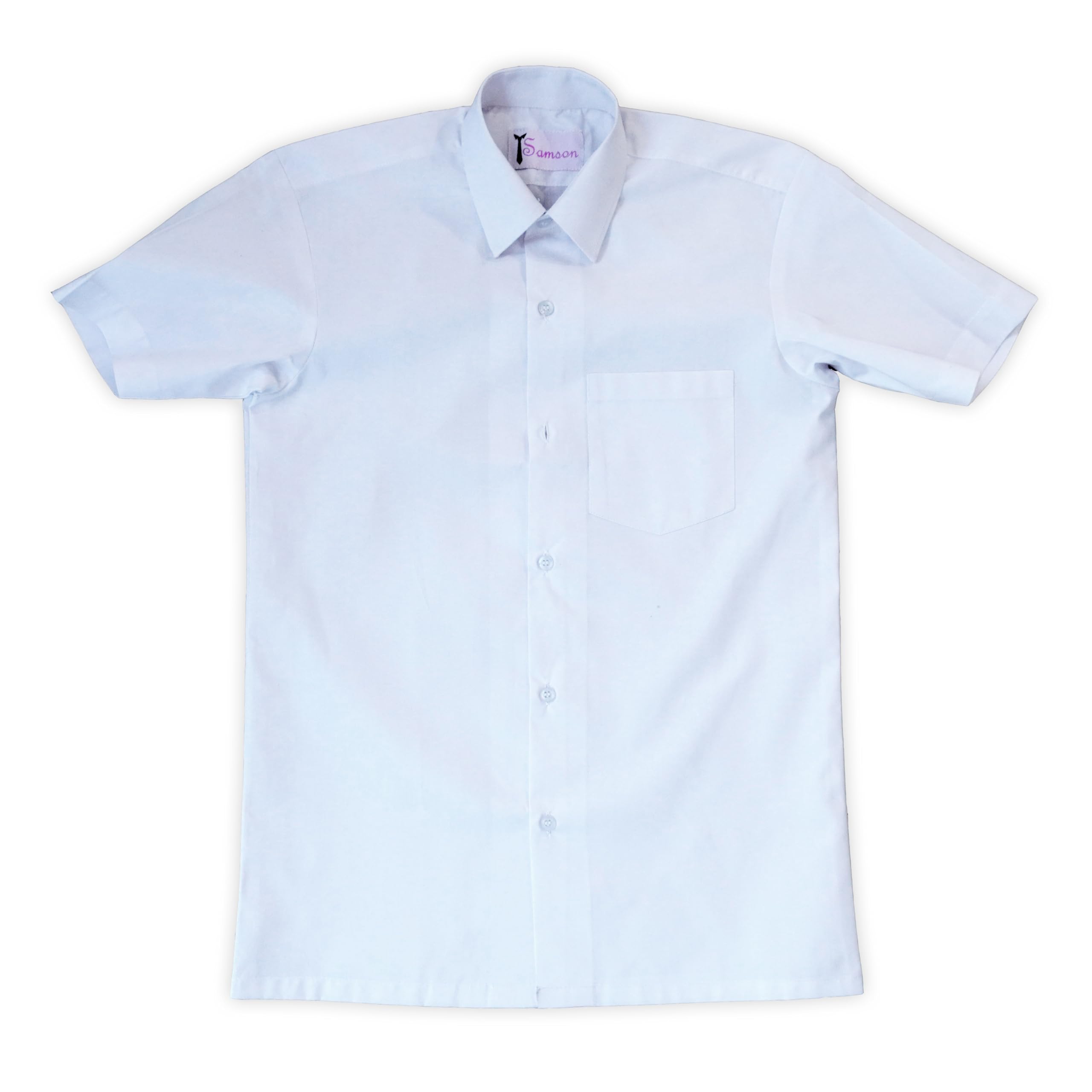 GenericWhite Half Shirt