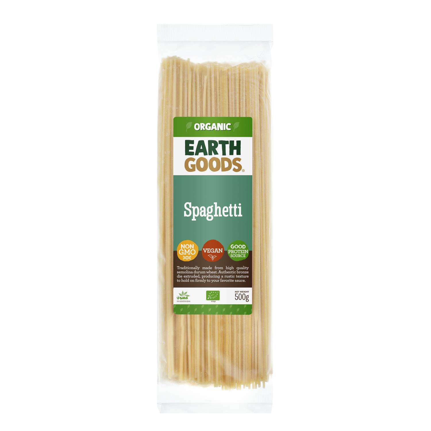 Earth Goods Organic Spaghetti 500g