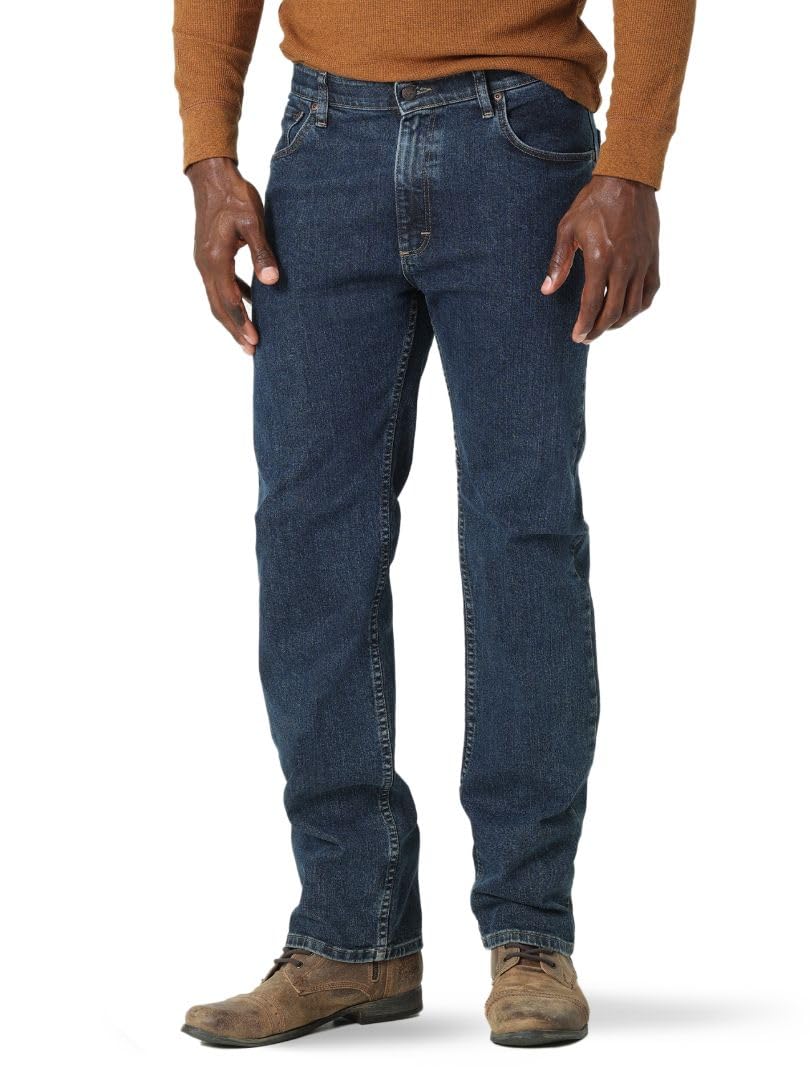 Wrangler Authentics Men's Regular Fit Comfort Flex Waist Jean