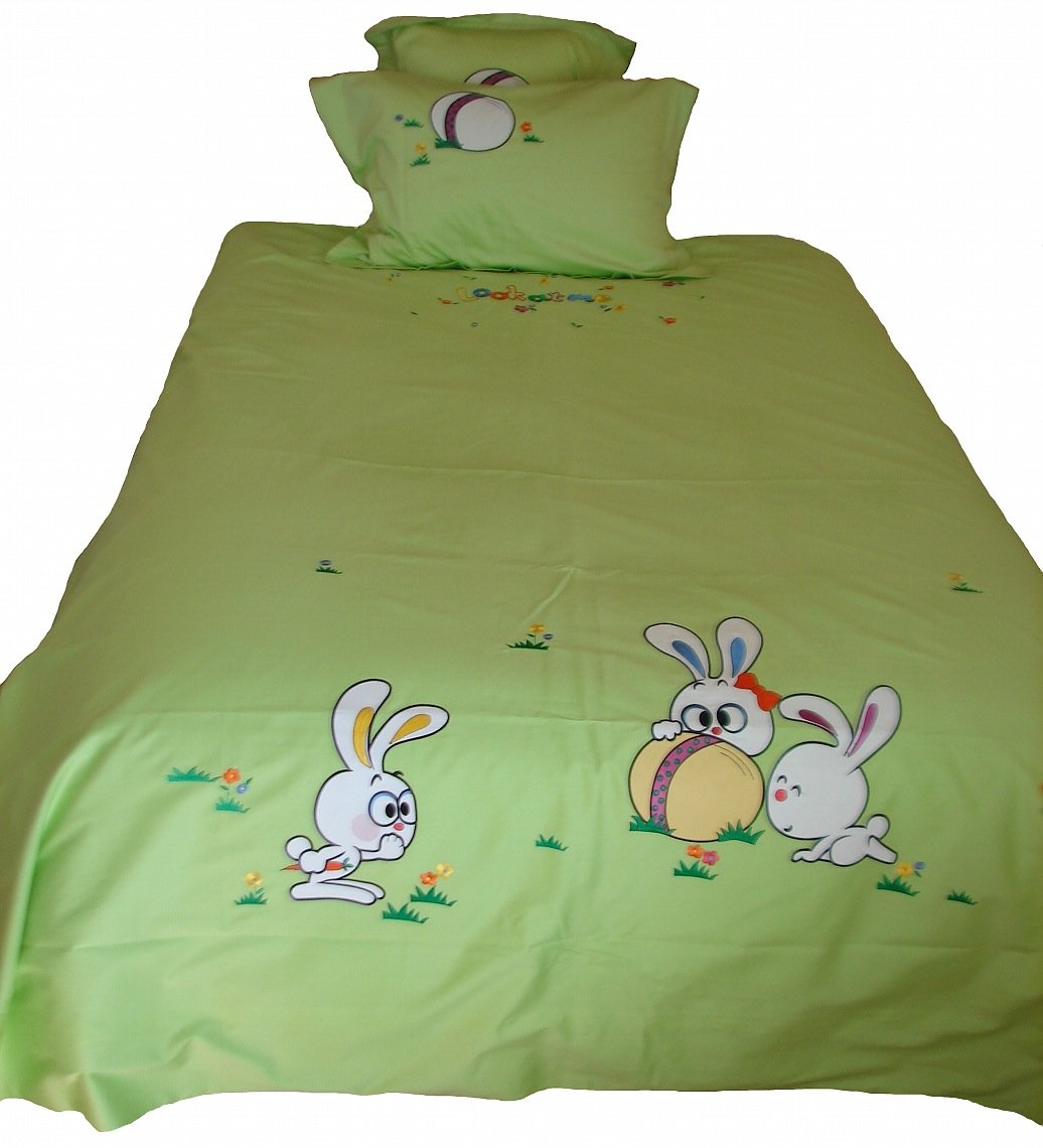 DreamHome - "Hippity-Hop" Duvet Set - Twin/Full