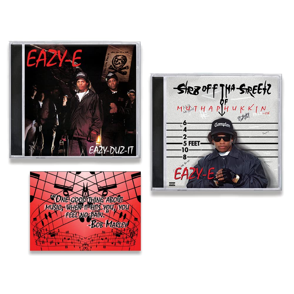 Eazy-EEazy-E Complete Discography Eazy-Duz-It / Str8 Off Tha Streetz Of Muthaphukkin Compton Including Bonus Art Card