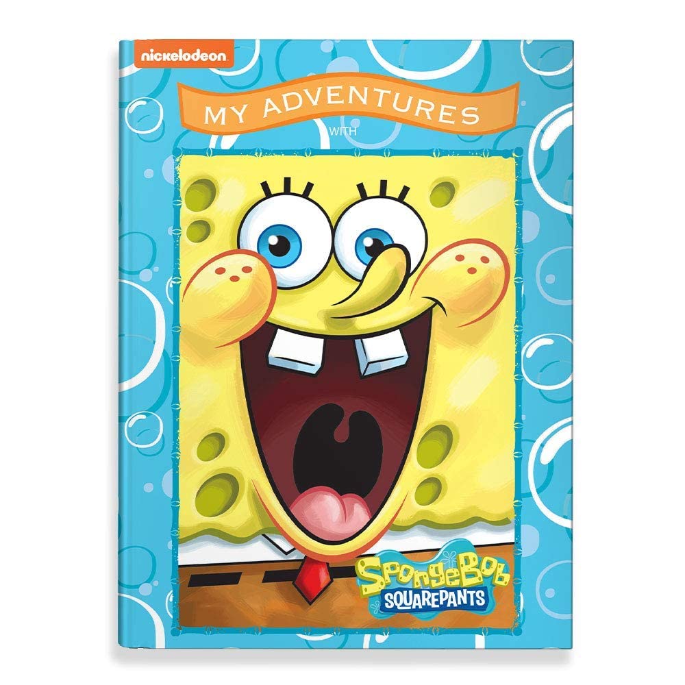 Personalised Children's Book: My Adventures with Spongebob Squarepants (Large Softback)