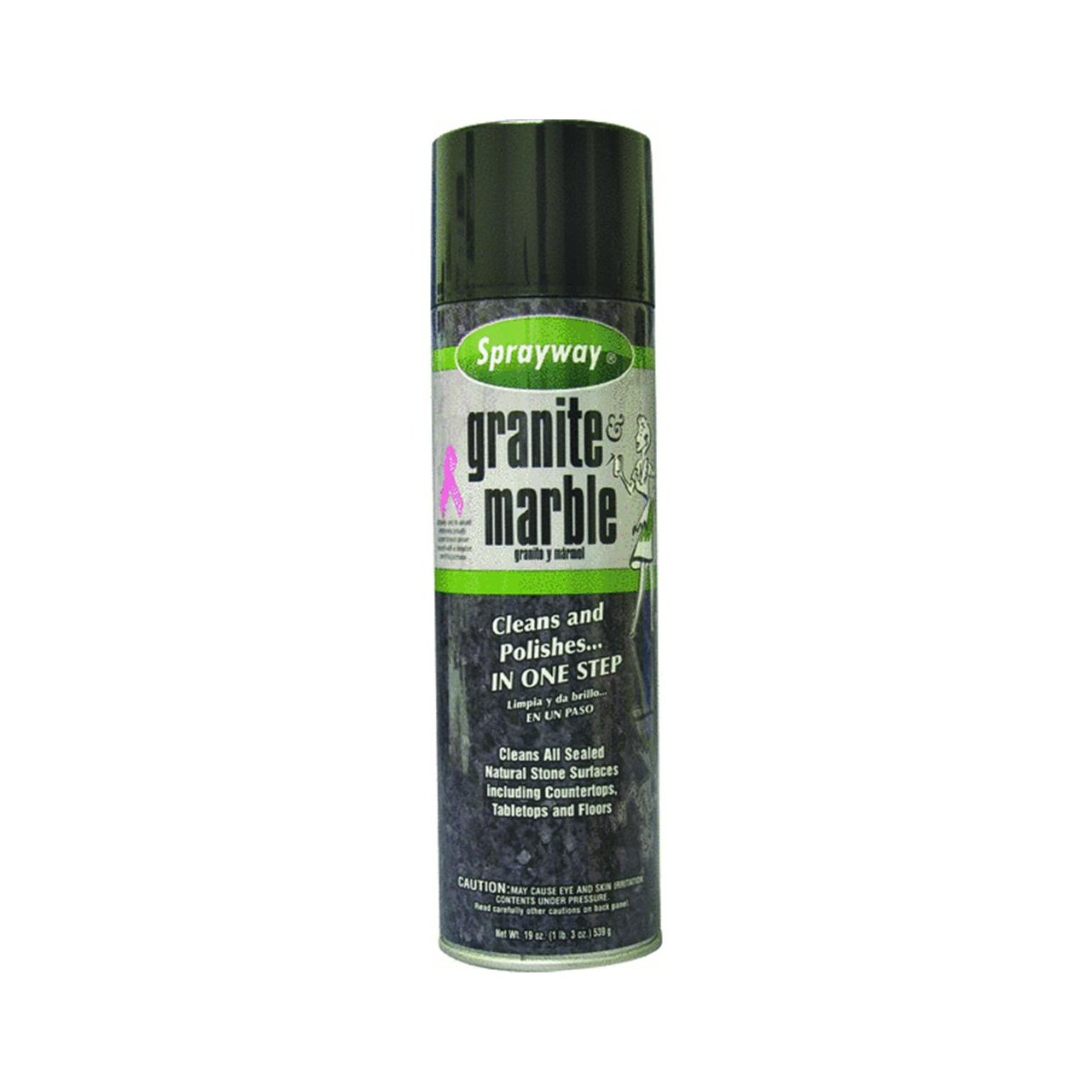 Sprayway SW702R Aerosol Granite & Marble Spray, 19 oz