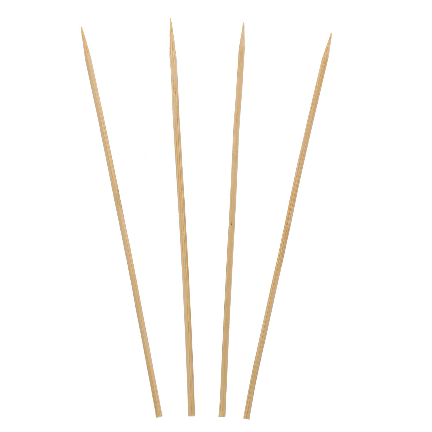 Royal 8 Inch Bamboo Skewers, Round, for Grilling Meat, Satays, and Skewered Vegetables, Case of 19,200