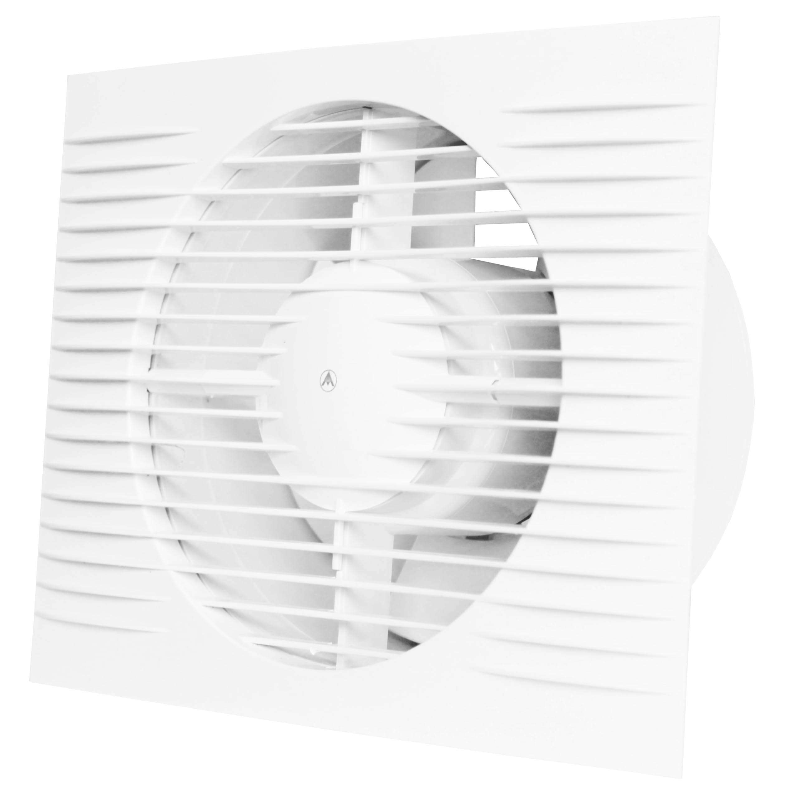 Armar Trading LTD DOSPEL STYL II Quiet Household Bathroom Kitchen Fan with Timer and Hygrostat, Efficient, White, Diameter 100mm, IPX4