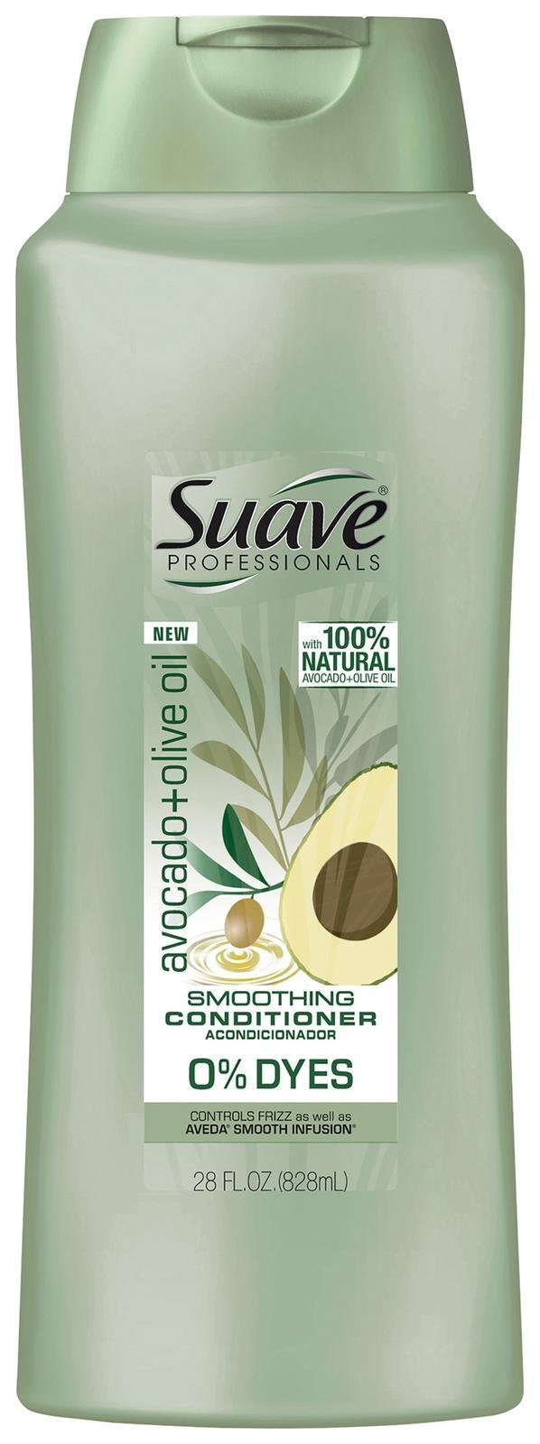 Suave Professionals Smoothing Conditioner Avocado + Olive Oil, 28 Ounce