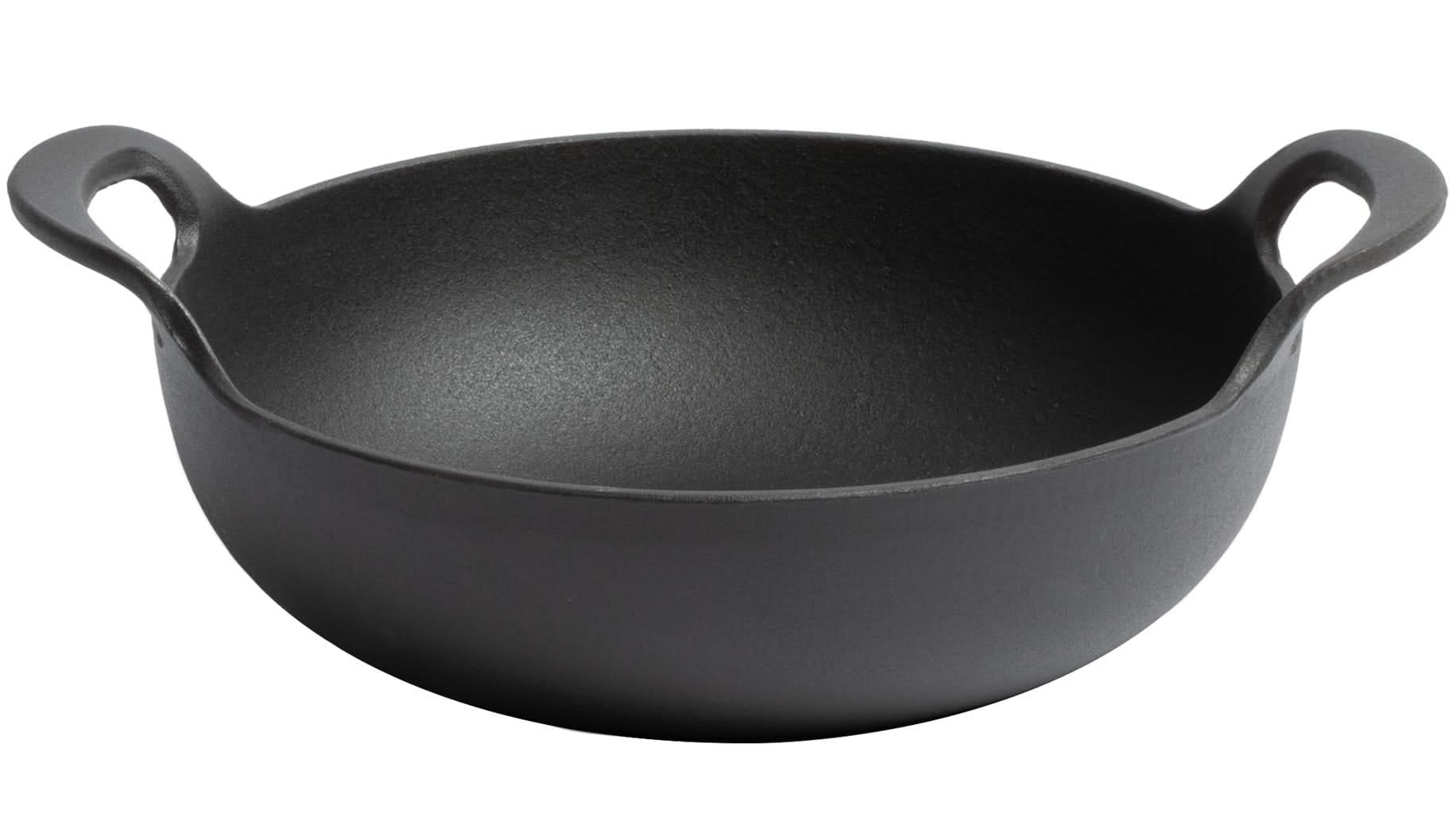 Blackwell CL.186748 Balti Dish Cast Iron Diameter 25 cm / 2.7 Litres Black