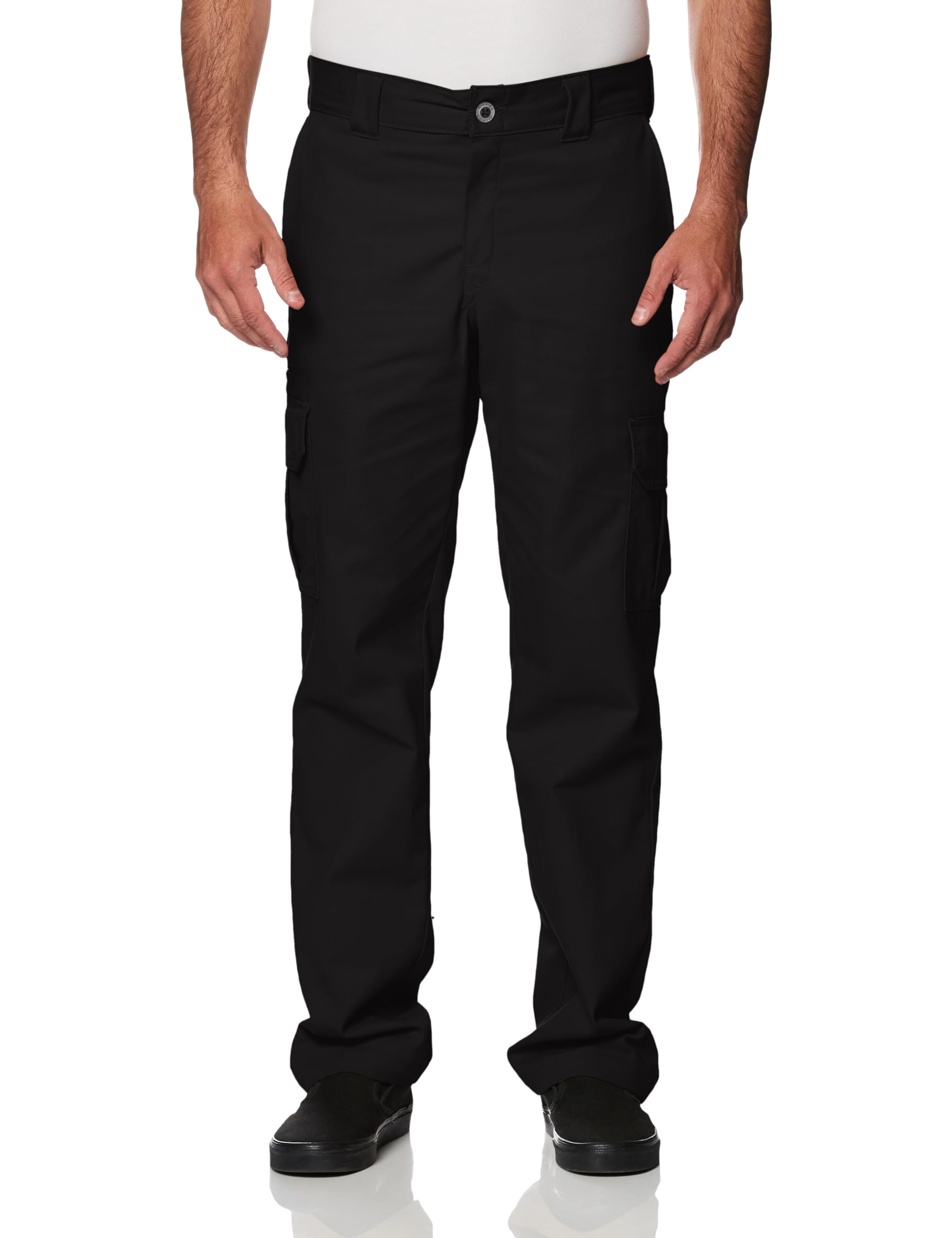 Dickies Men's Regular Straight Stretch Twill Cargo Pant Big