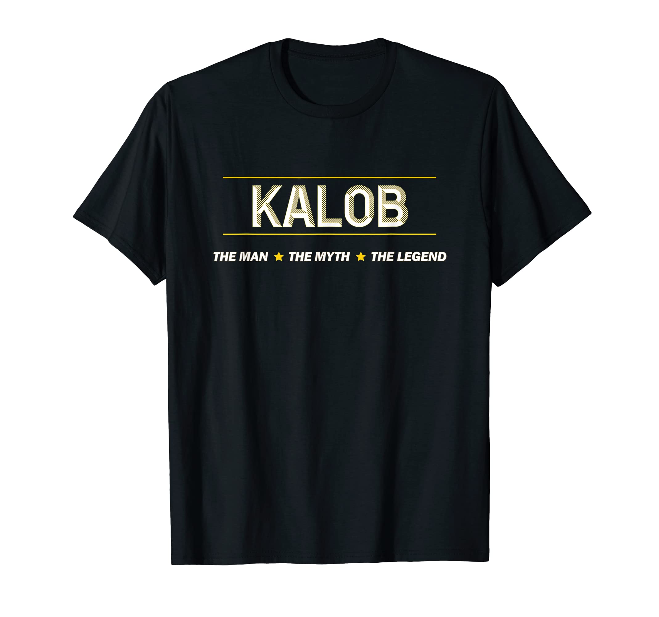 KALOB - the Man the Myth the LEGEND | Mens Boys Name - Funny T-Shirt