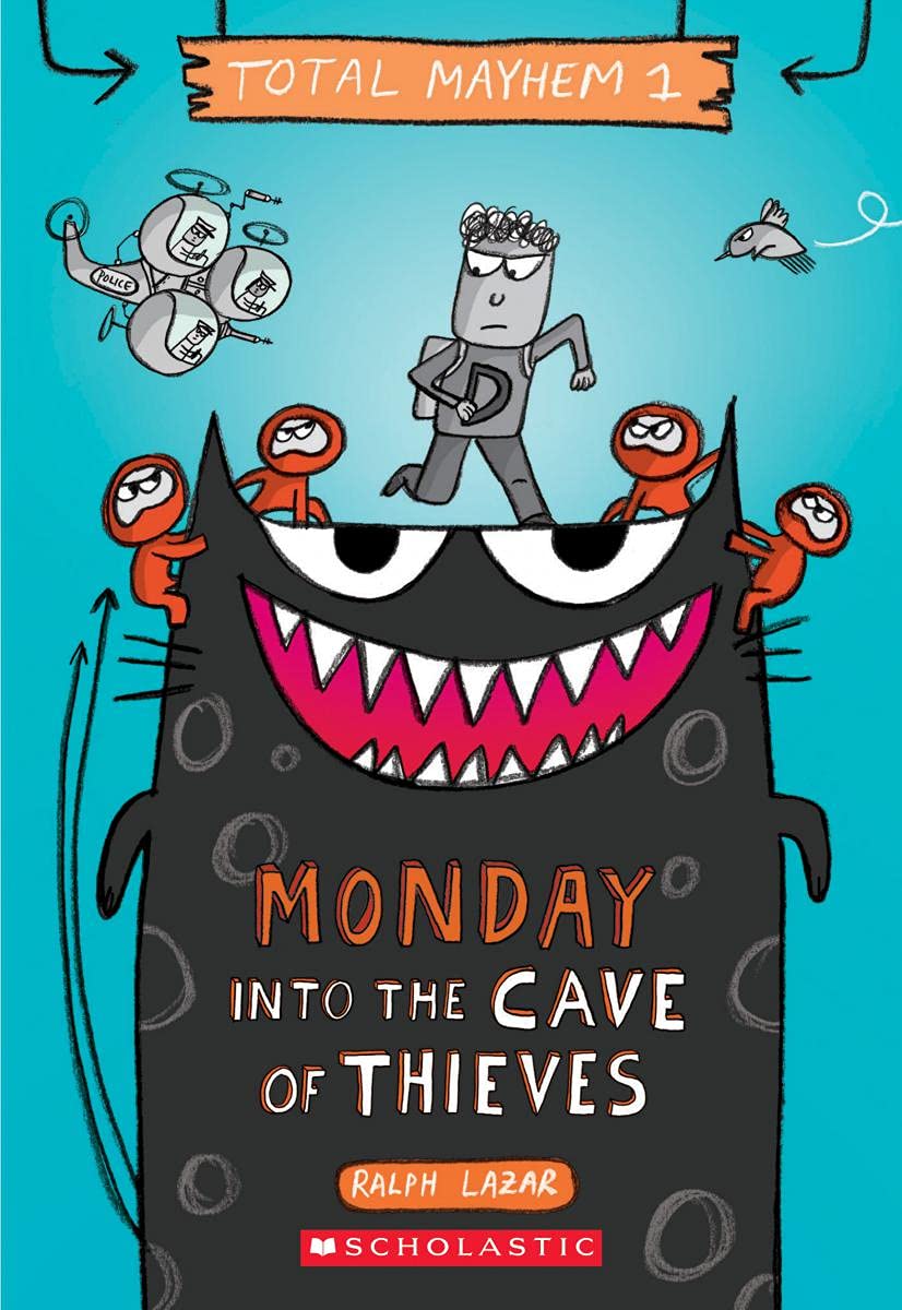 Scholastic Monday - Into the Cave of Thieves (Total Mayhem #1)