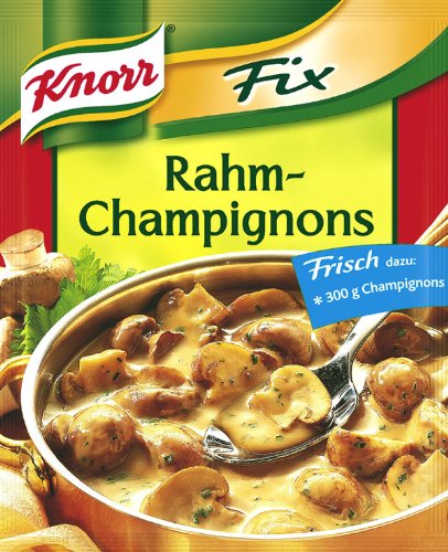 Knorr Fix creamy mushrooms (Rahm-Champignons) (Pack of 4)