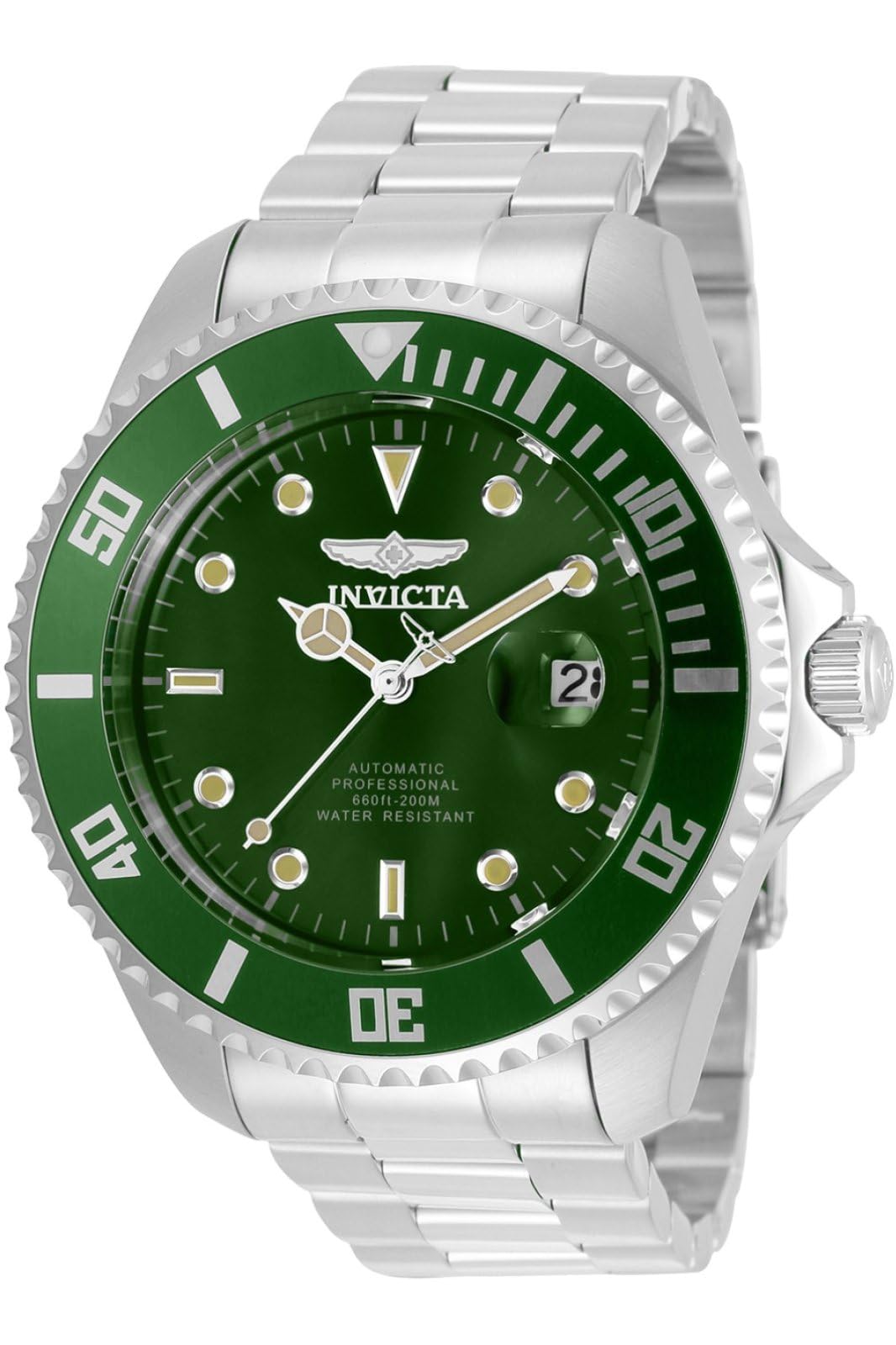 InvictaAutomatic Pro Diver Stainless Steel Watch