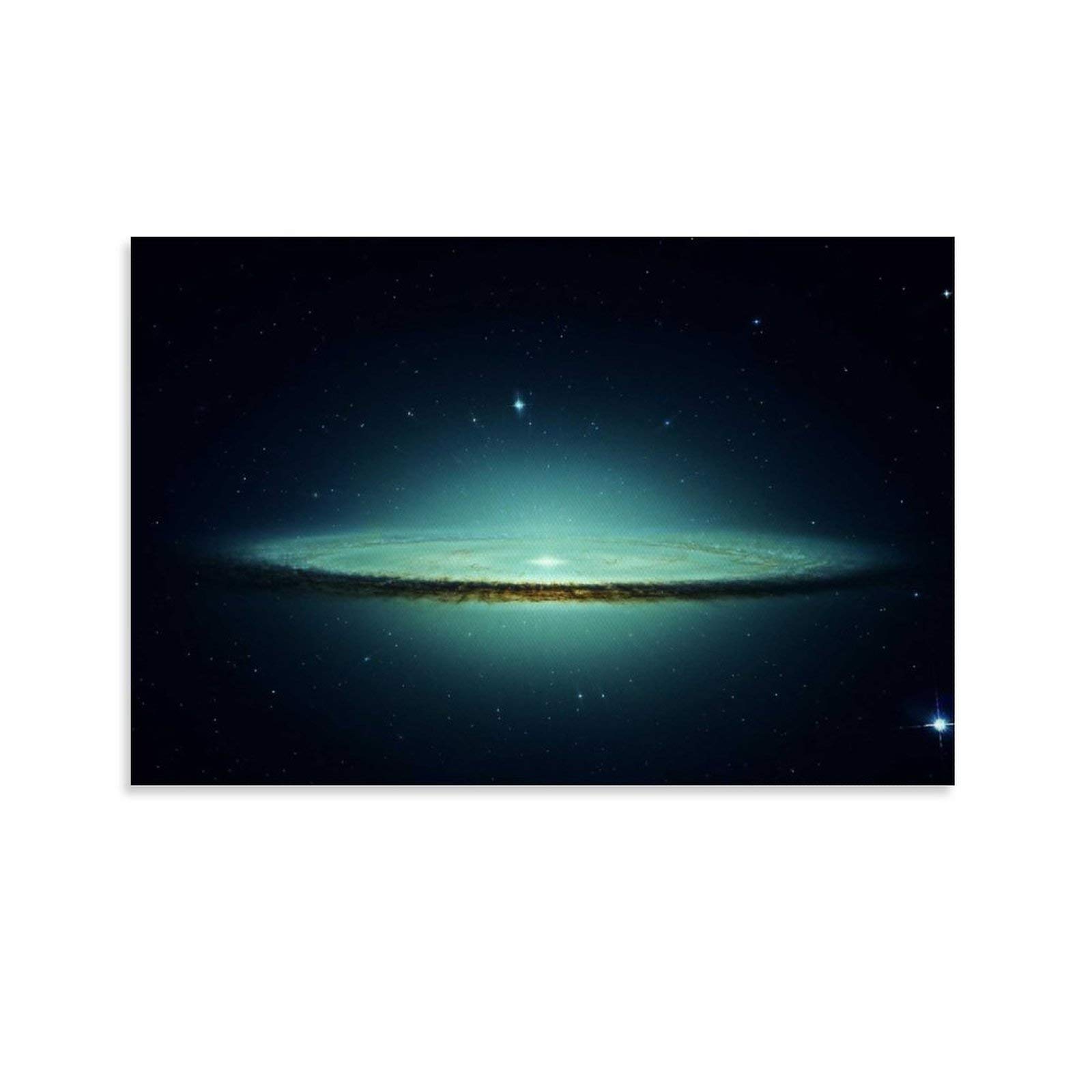 Sombrero Galaxy Bedroom Poster Poster Decorative Painting Canvas Wall Art Living Room Posters Bedroom Painting 16x24inch(40x60cm)