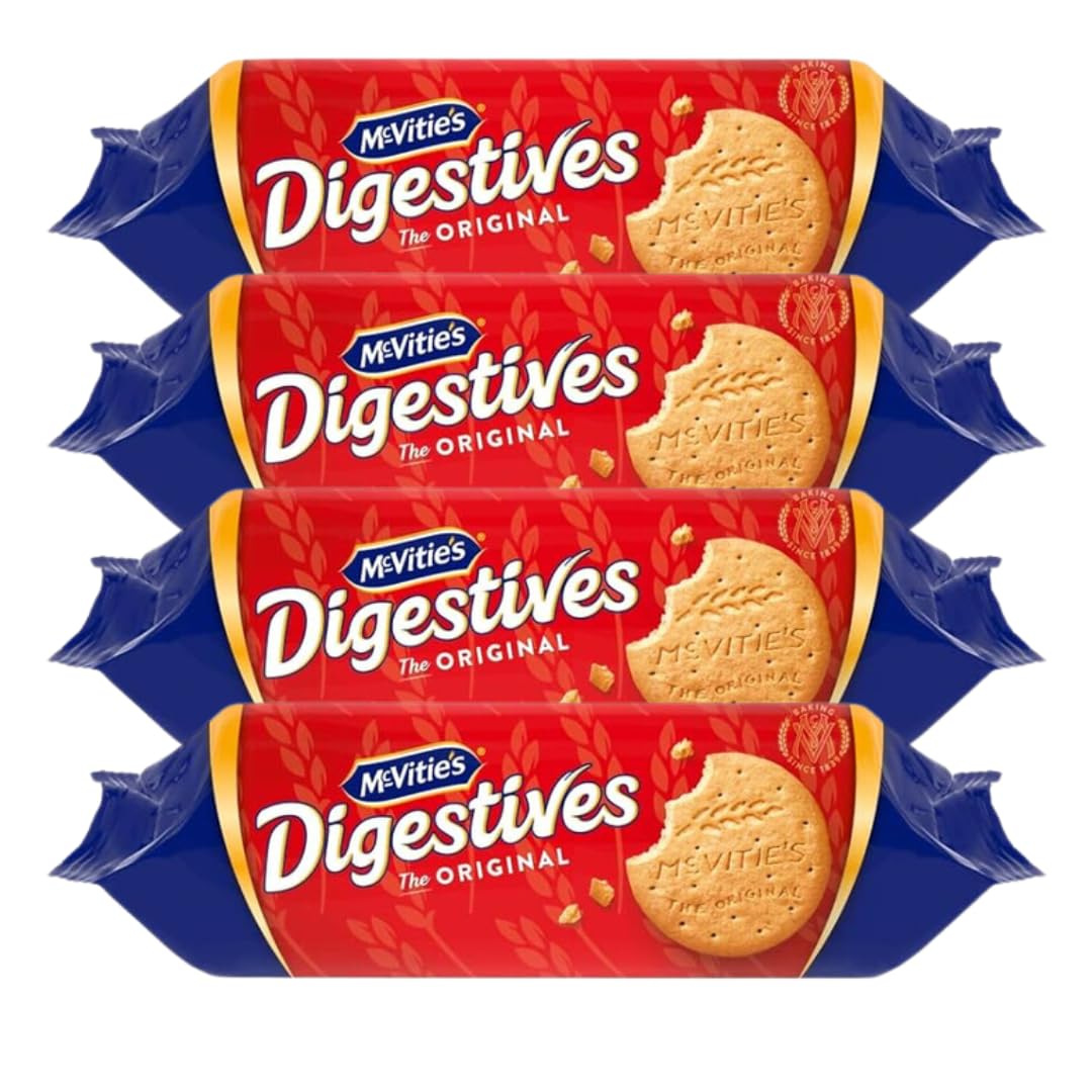 Biscuits Bundle Consisting of McVities Digestives The Original 360g (4 Pack)