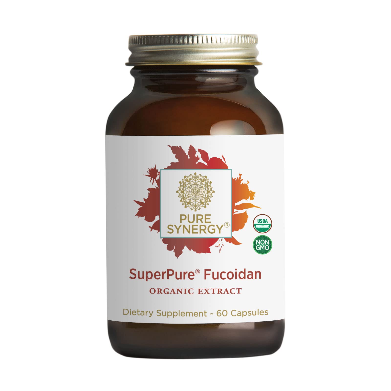 The Synergy Company Superpure Fucoidan Extract 60 Capsules