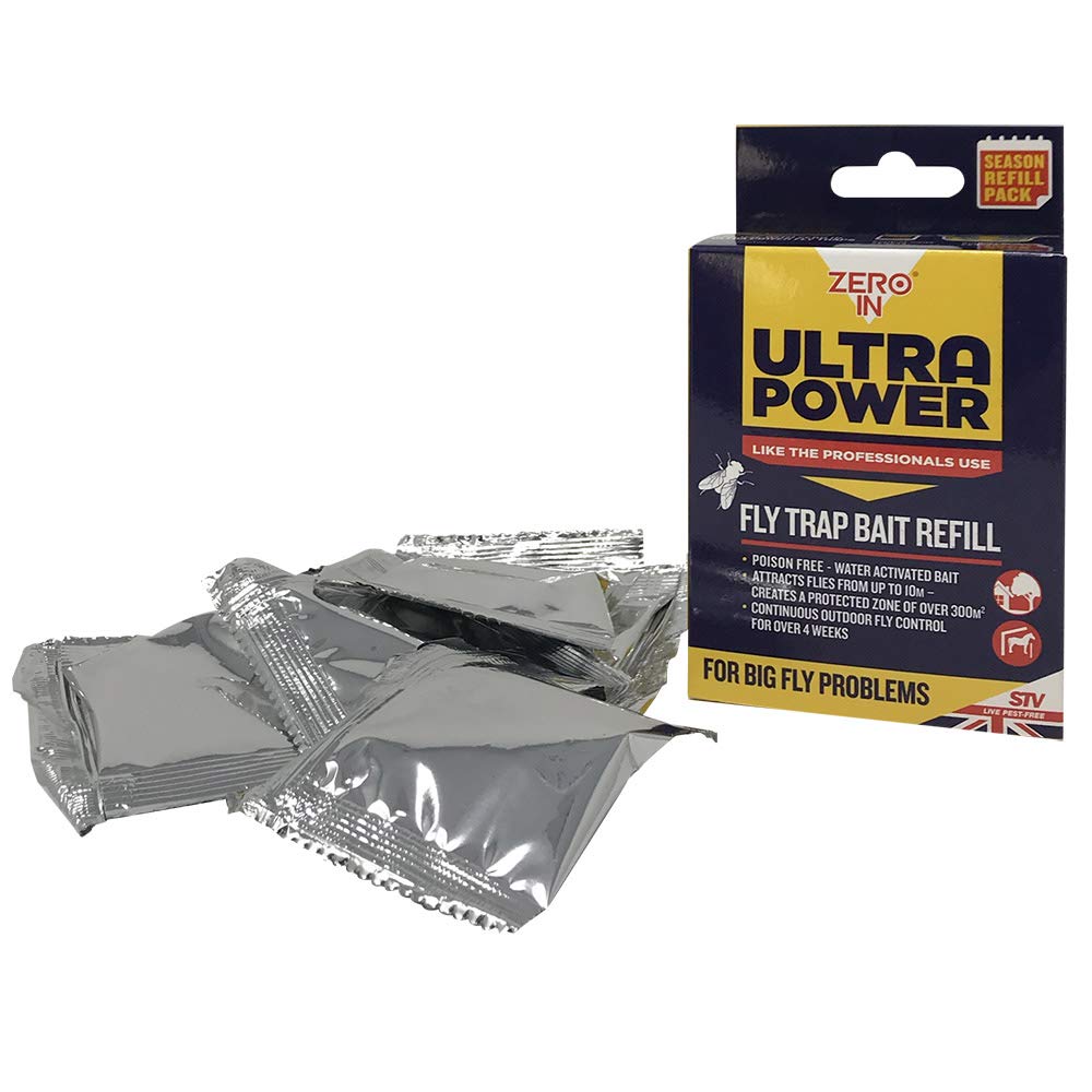 STV Zero In Ultra Power Outdoor Fly Trap - Bait Refill