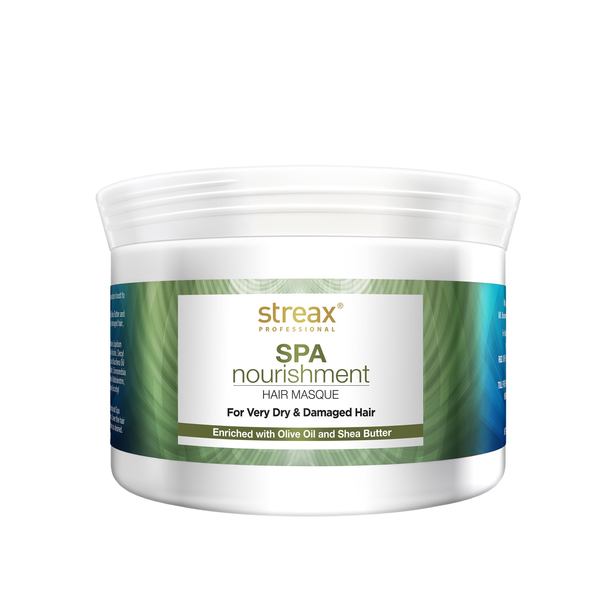 Streax ProfessionalSpa with Olive Oil and Shea Butter, 200g