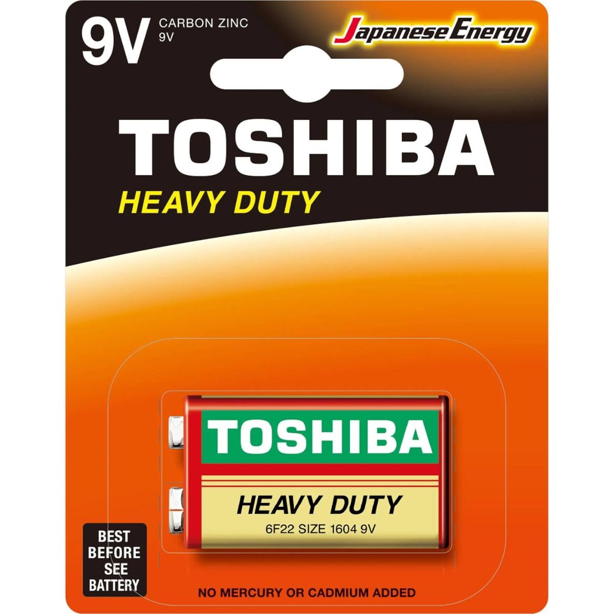 TOSHIBAHeavy Duty 9V Battery