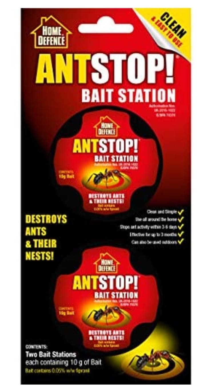 Home defence Ant Stop Bait Station - with a Thank you Sticker