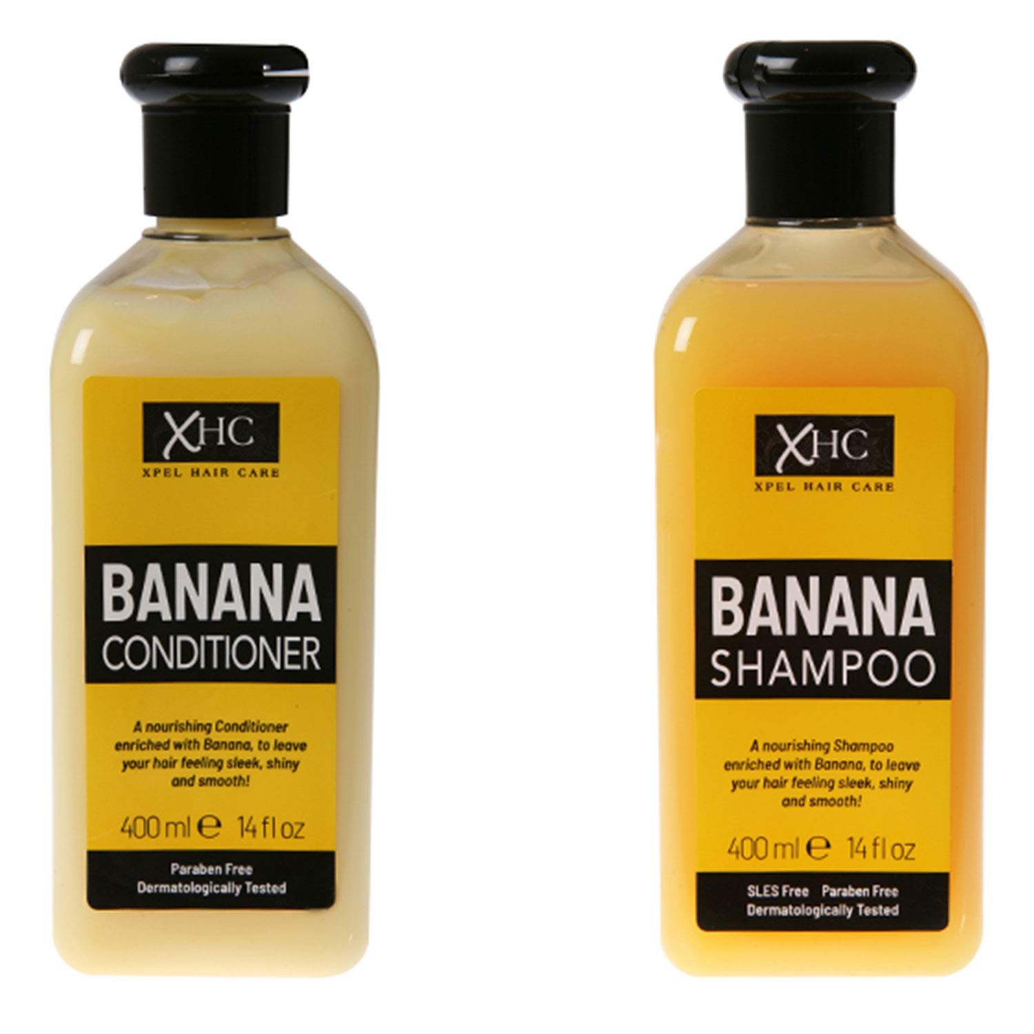 XHC Xpel Hair Care Banana Shampoo and Conditioner Combo, 400ml