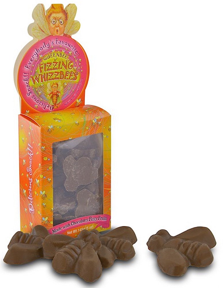 Universal Studios Wizarding World of Harry Potter Park Honeydukes Emporium Queen Bee Fizzing Whizzbies Chocolate Fizzy Fruits Candy 6 Oz