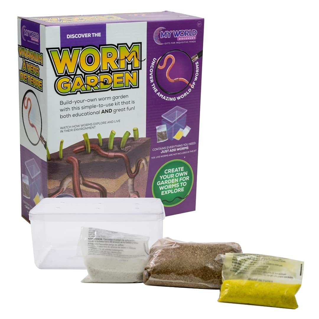 Funtime Gifts PL7160 My World Worm Garden tank