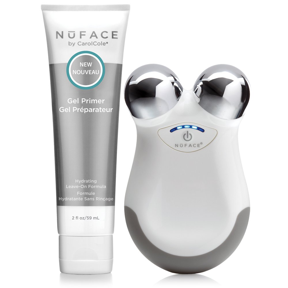 NuFACE Mini Facial Toning Device & Hydrating Gel Primer 59ml Gift Set