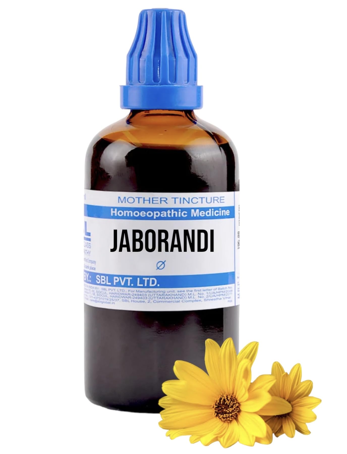 Mep-20 SBL Jaborandi Q Mother Tincture 100ml - BIG SIZE BOTTLE clear