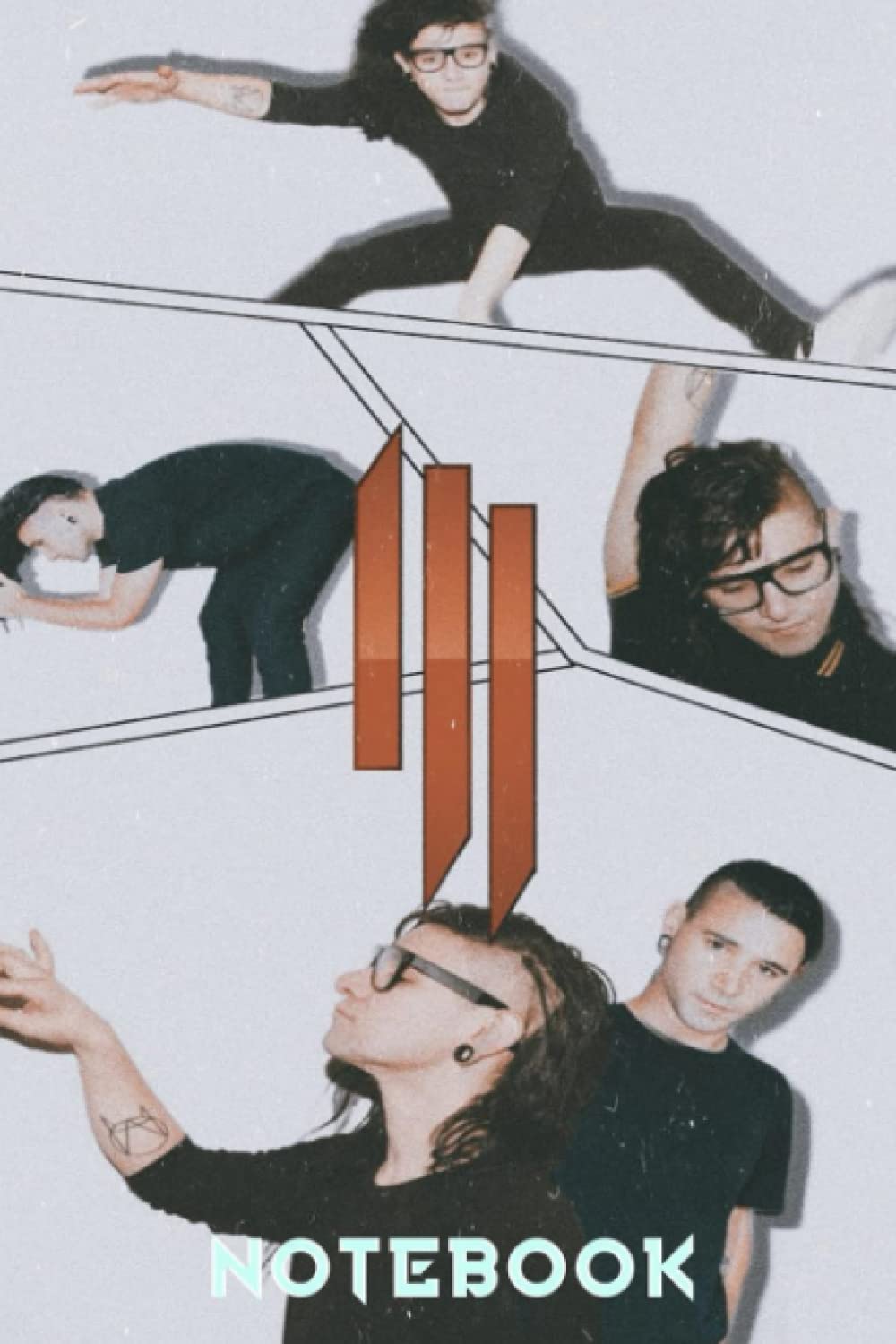 Notebook : Skrillex Lined Diary , Medium Ruled Notebook and Writing Journal Notepad for Fanclub Member #189