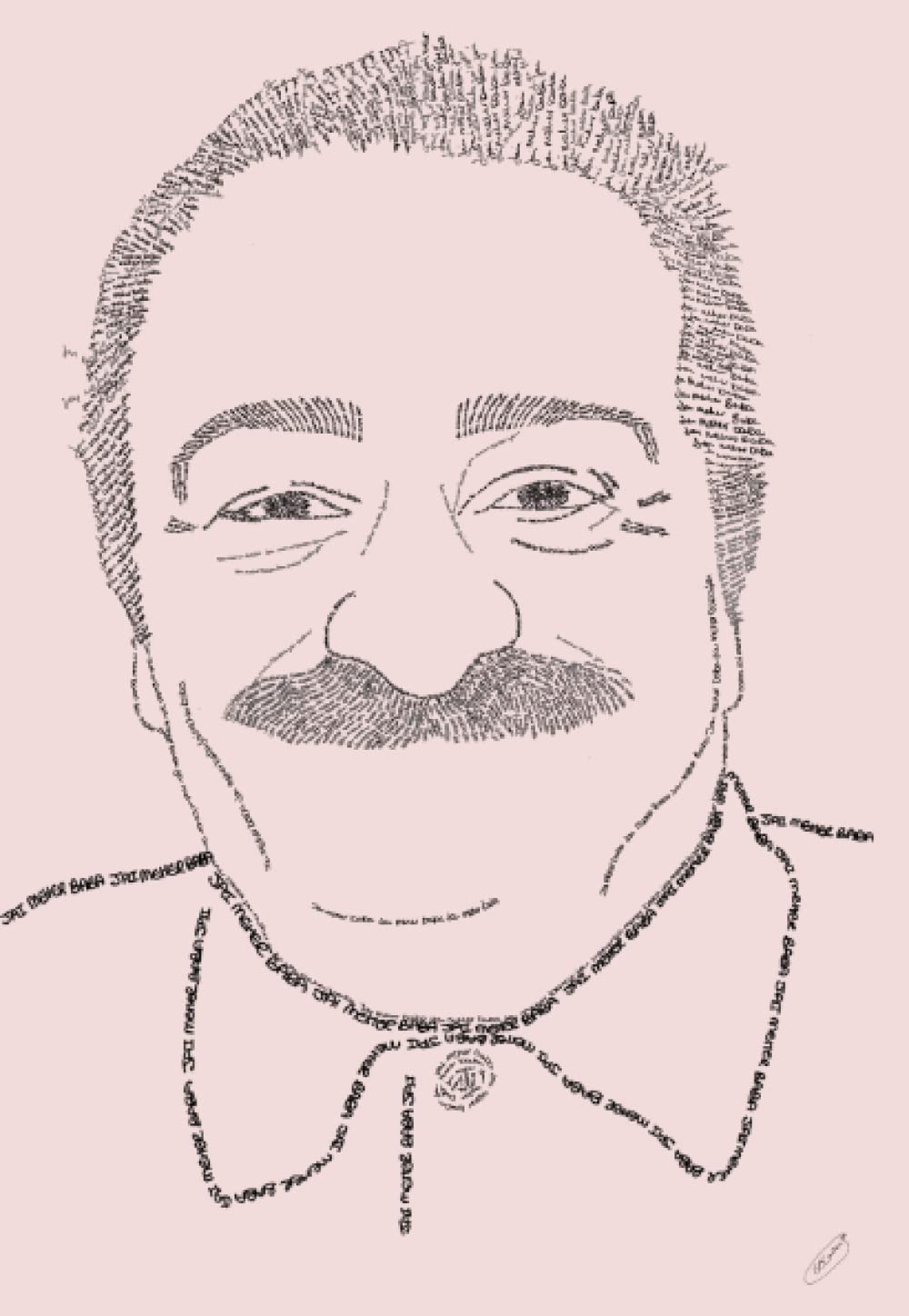 Pink Meher Baba Notebook