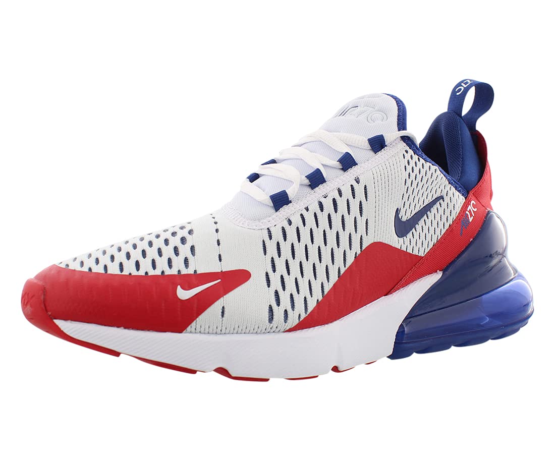 Men's Air Max 270"USA White/University Red-Deep Royal (CW5581 100) -