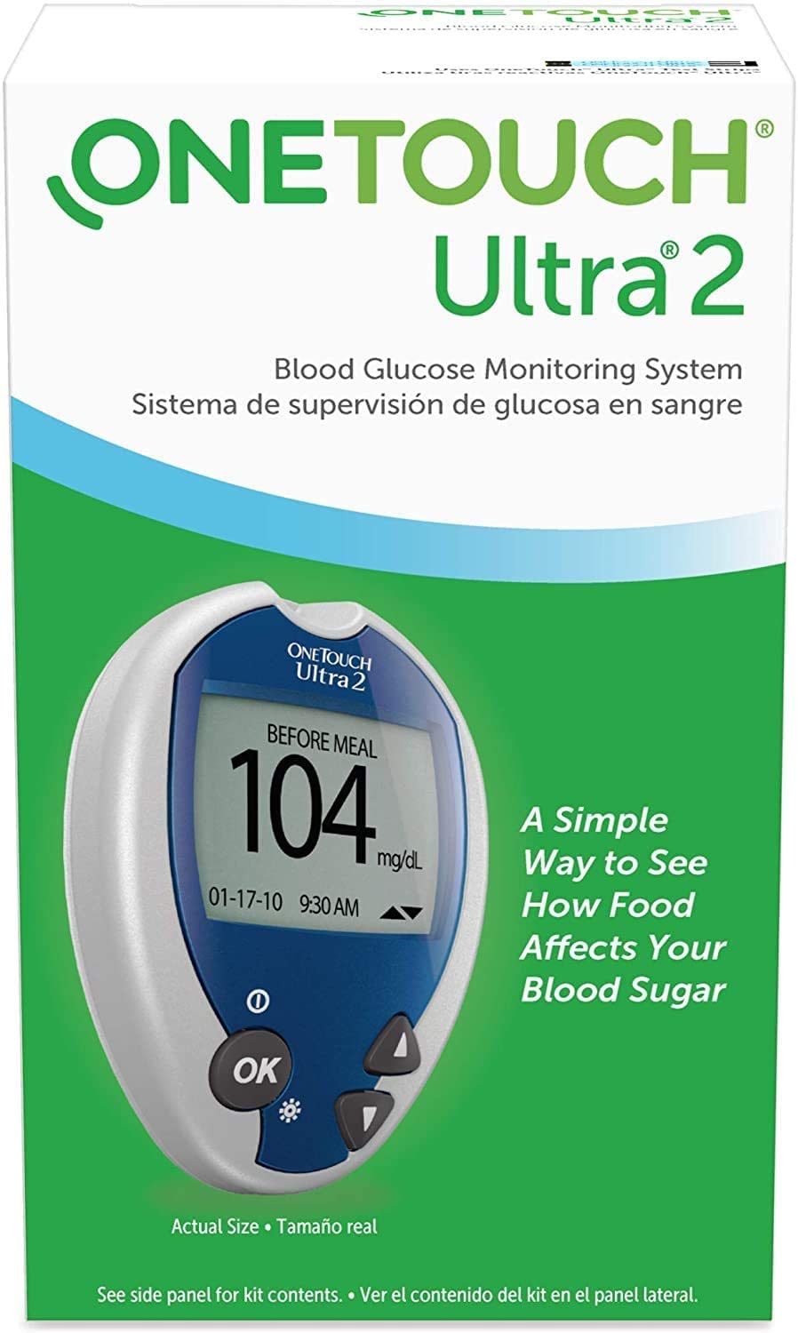 ONE Touch Ultra 2 Blood Monitoring System - Complete Kit (Strips and Supplies Are Not Included)