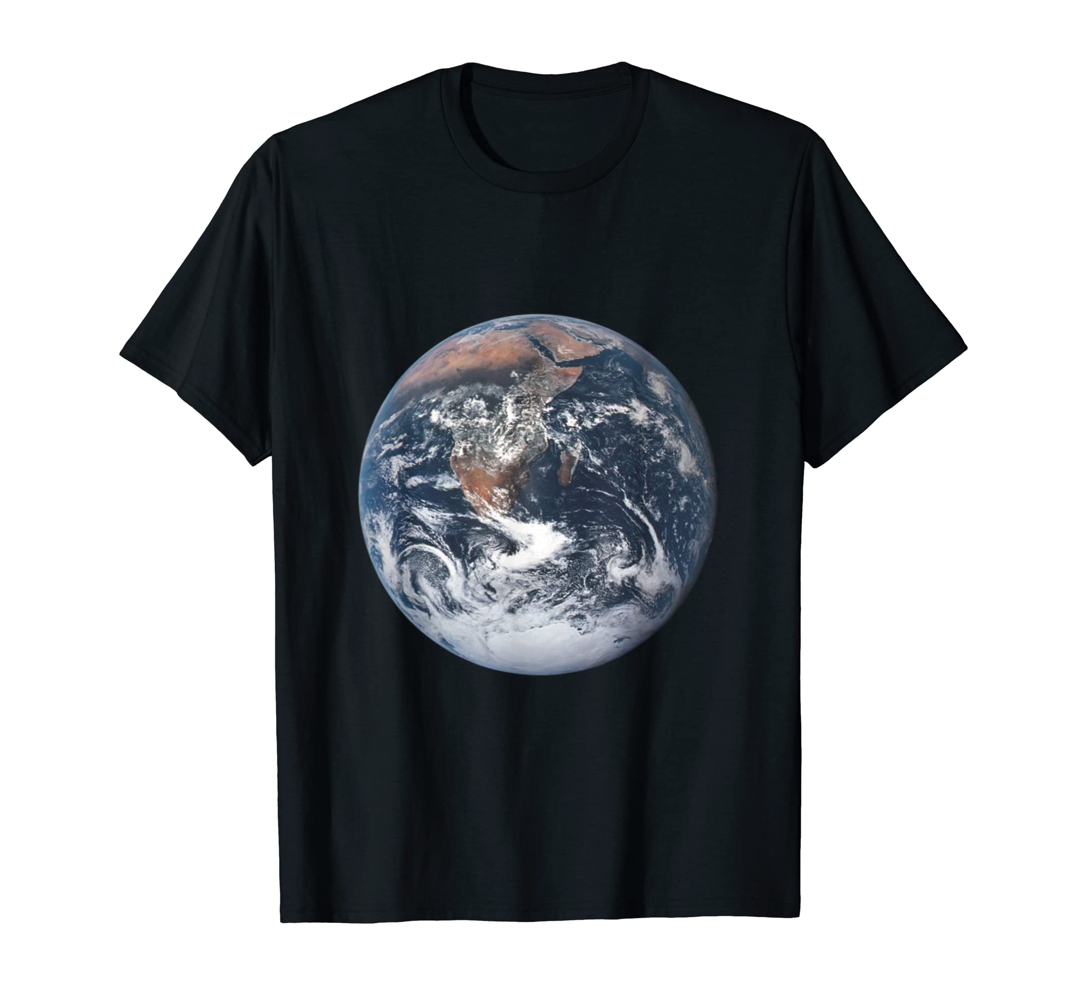 Earth T-Shirt. Planet Earth Print Earth Day Tee T-Shirt