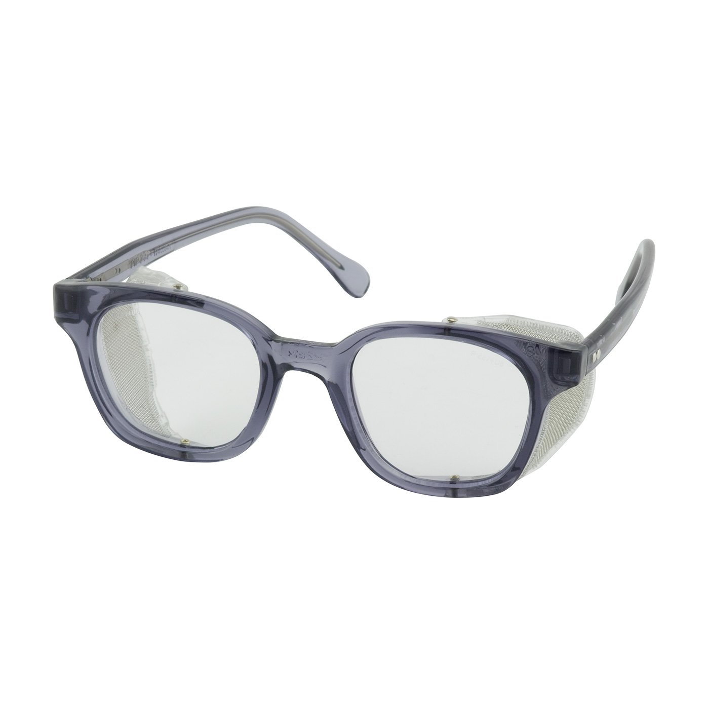 Bouton 249-5907-400 5900 Traditional Eyewear with Smoke Propionate Full Frame and Clear Anti-Scratch/Fog Lens