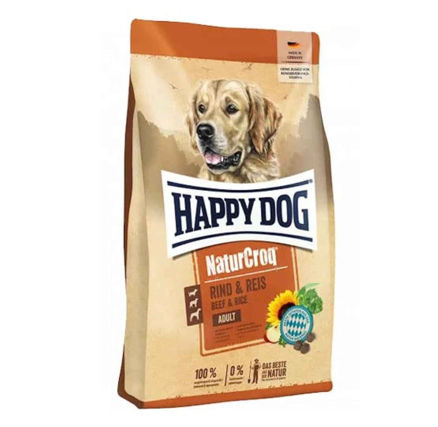 Happy DogNaturcroq Rind & Reis 11kg