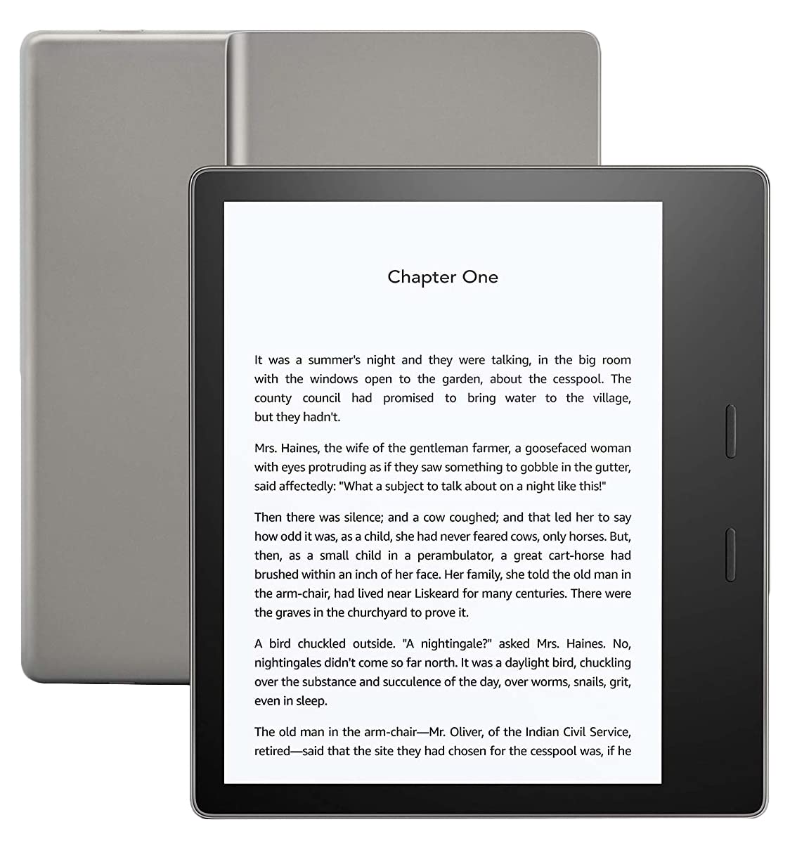 Kindle Oasis | Now with adjustable warm light | Waterproof, 8 GB, Wi-Fi | Graphite