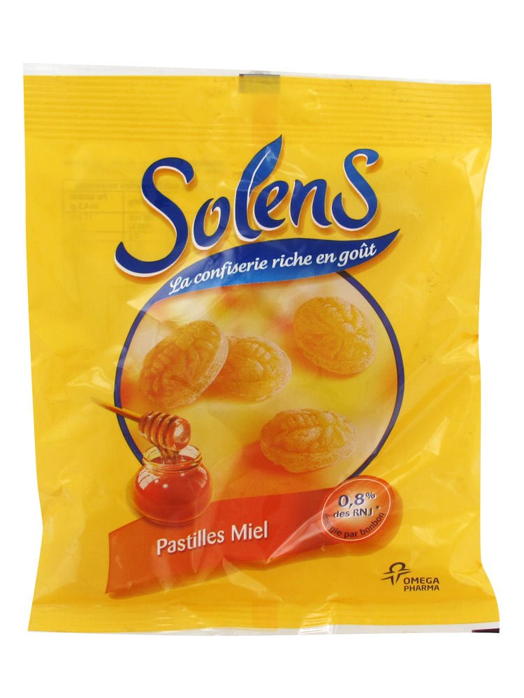 Solens Lozenges with Honey 100g