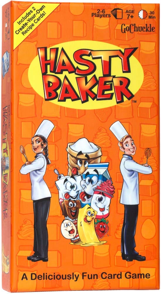 Hasty Baker Family Card Game - 2021 Game of The Year Winner - Autism Live Award Winner - A Deliciously Fun Card Game for Family Game Night - 2-6 Players, Ages 7+ Fun Family Games for Kids and Adults