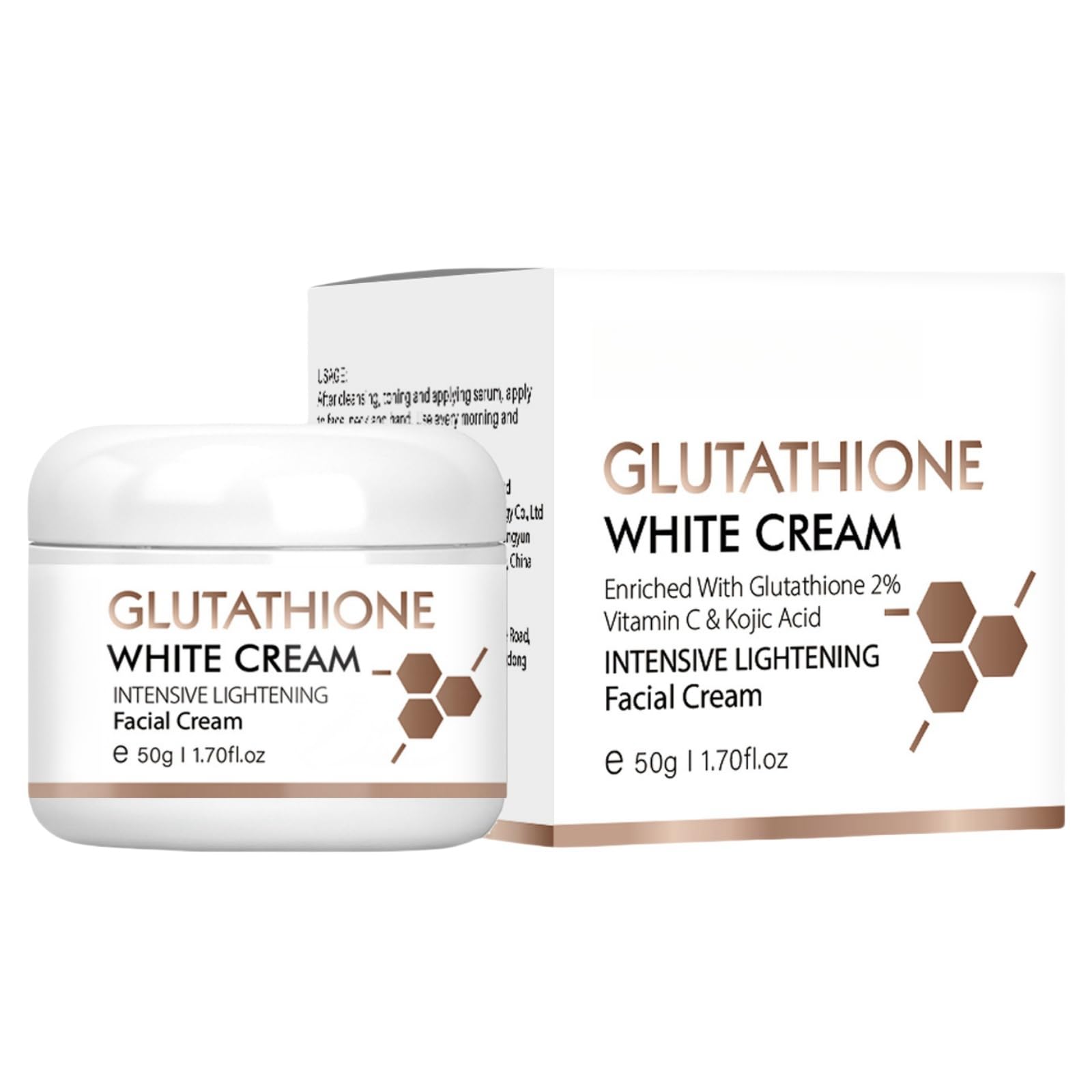 Glutathione Face Cream,Glutathione Anti-Aging Face Cream for Women & Men,Glutathione Hydrating & Whitening Cream,Dark Spot Remover for Face,Skin Brightener Cream,Face Moisturiser,Skin Care Moisturizer