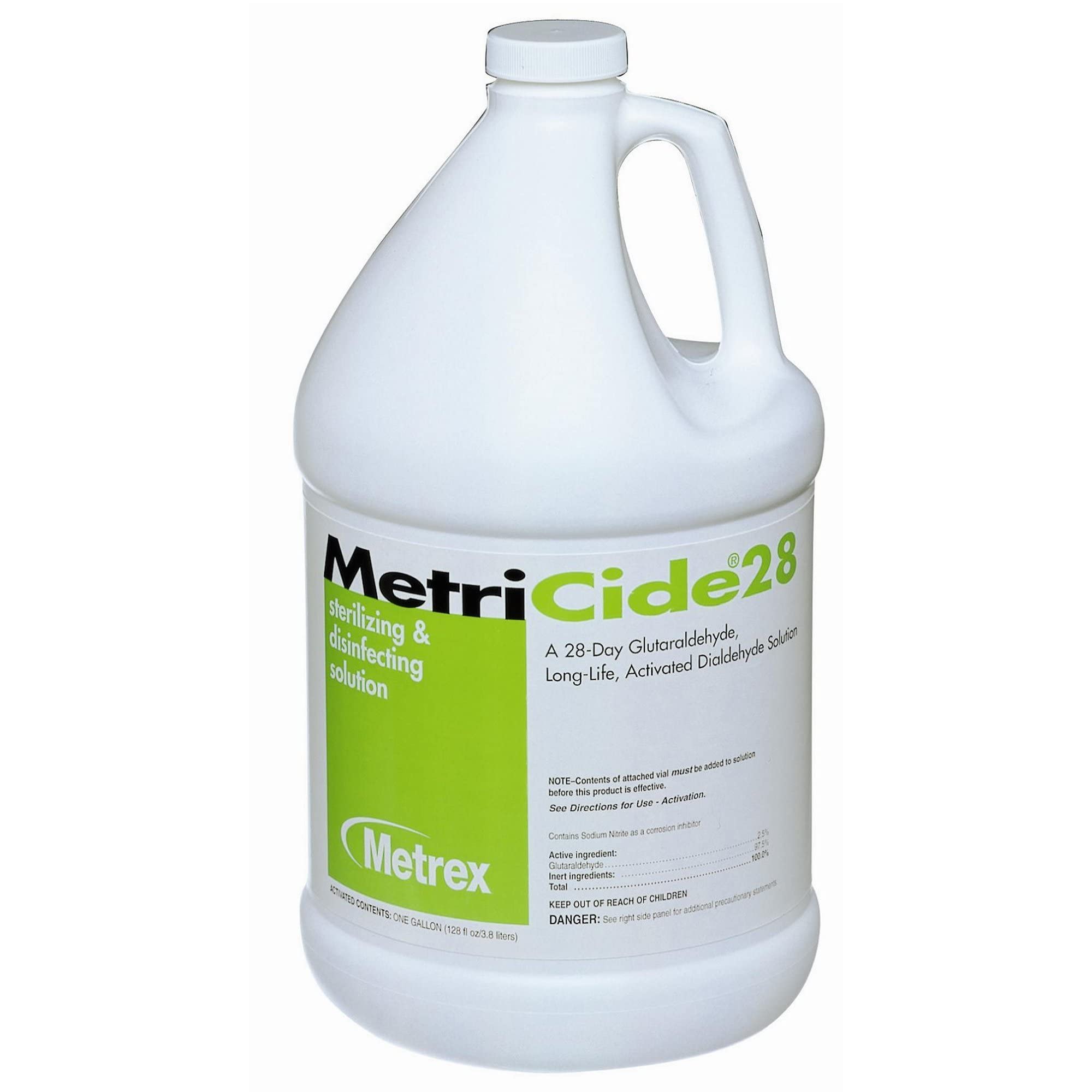 10-2800 MetriCide 28 High-Level Disinfectant/Sterilant, 1 gal Capacity