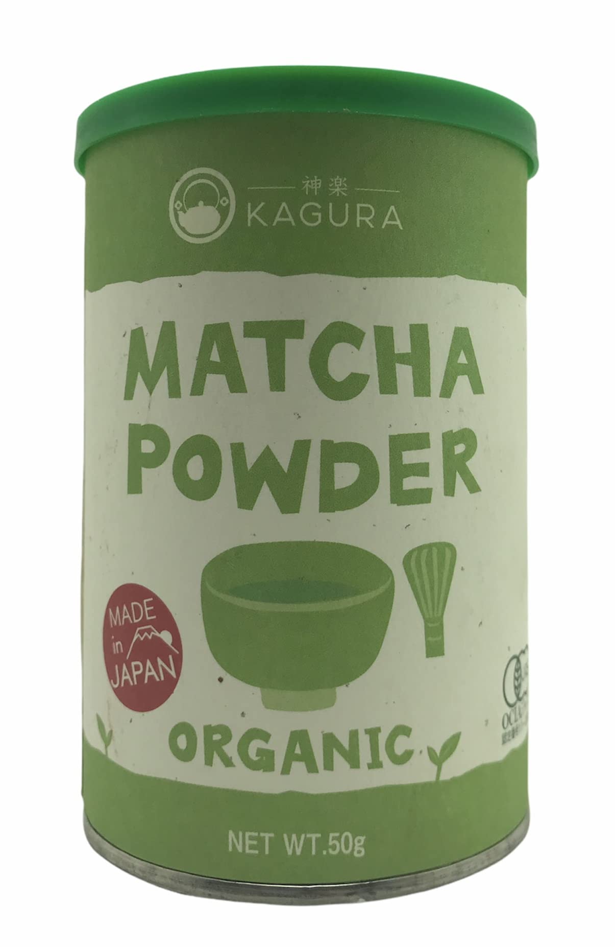 Kagura Matcha Organic Green Tea Powder 50 gram - Made in Japan