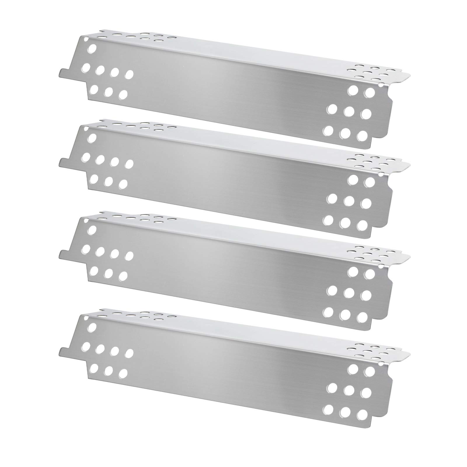 HongsoSPC001 (4 Pack) Stainless Steel Heat Plate Shields Replacement for Charbroil 463436215 463436214 463436213, Thermos 466360113 Gas Grill, G432-0096-W1