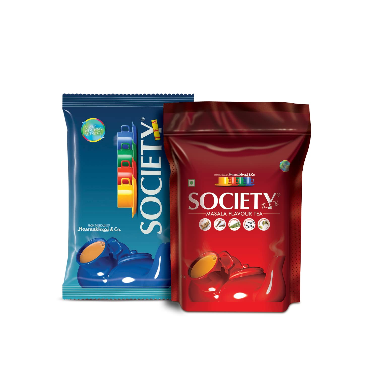 Society Leaf Tea & Masala Tea | 250gm Combo | Pack of 1