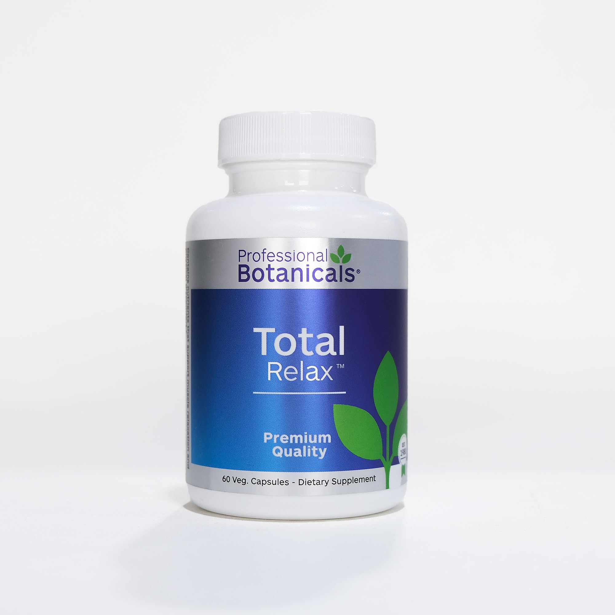 Total Relax Magnesium Supplement for Muscle Tension and Relaxation - 60 Vegetarian Capsules