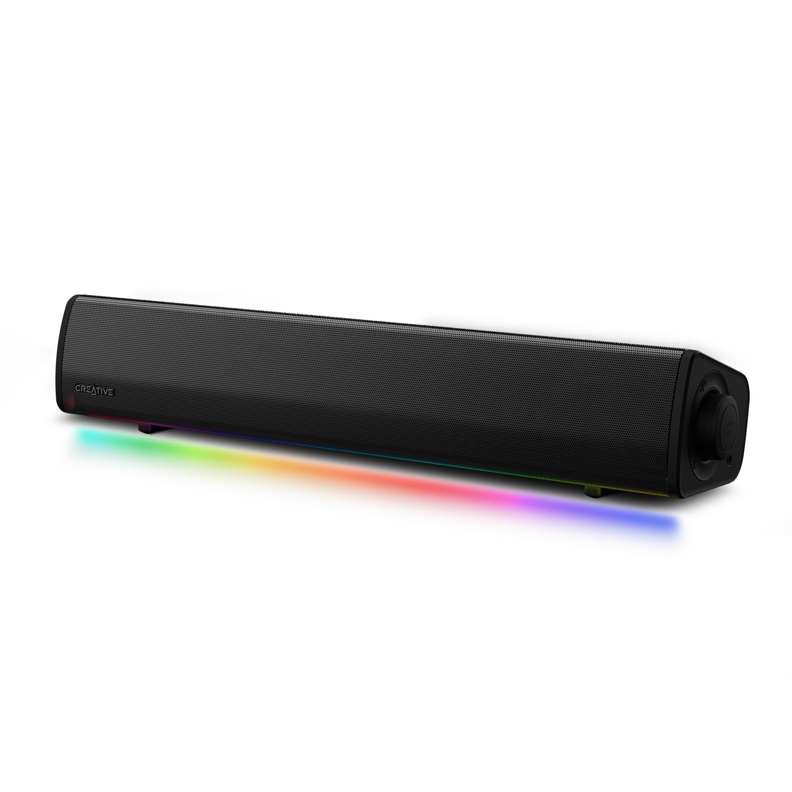 Creative Sound Blaster GS3 Compact Gaming Soundbar with RGB and SuperWide Technology, USB Powered, Bluetooth 5.4, Headphone Output, for PC and Mac