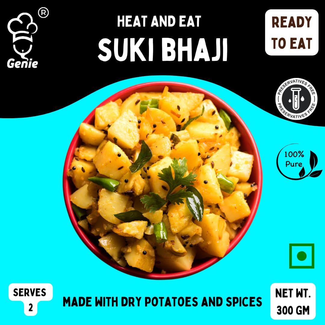 Genie's Suki Bhaji (300gm) l Ready to Eat l No Preservatives l (4)